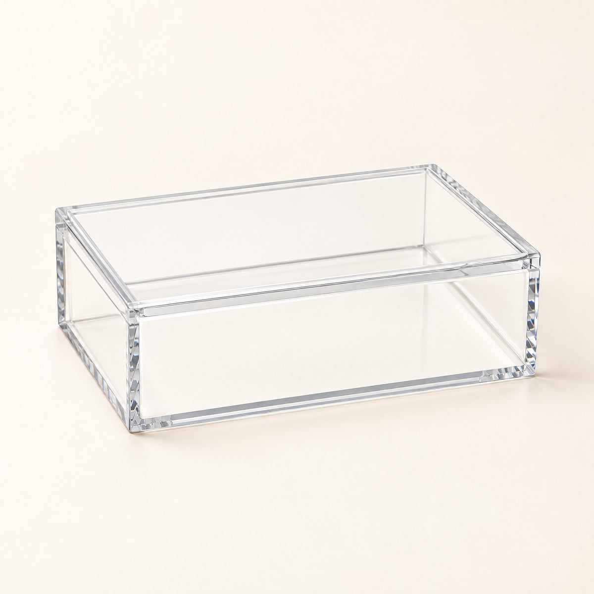 Acrylic Mahjong Tile Case, Clear