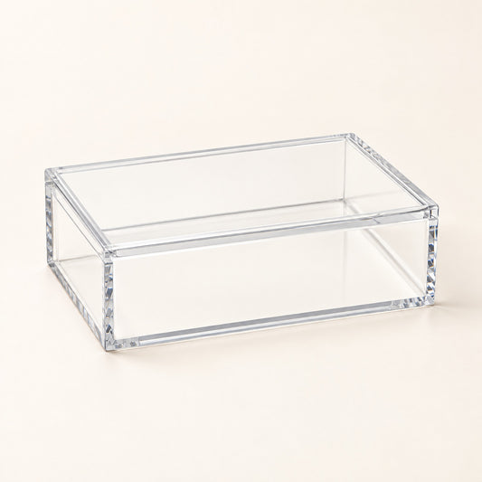 Acrylic Mahjong Tile Case, Clear