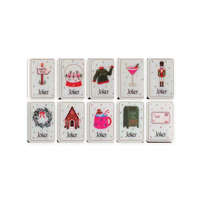 Cinnamon Noel American Mahjong Set, the jokers
