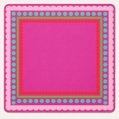 Honey Tortoise Mahjong Mat, laid flat